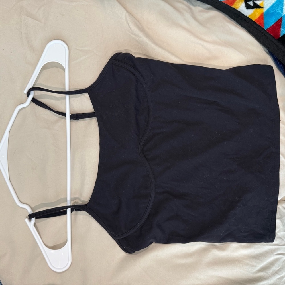 Black Kamo Fitness Top